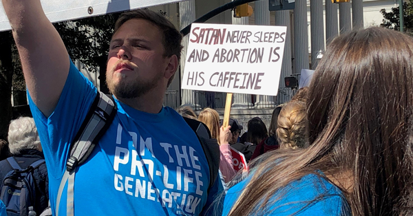 Pro-Life Marchers Send a Message in Virginia
